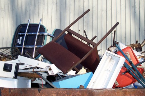Eco-friendly disposal of cleared items
