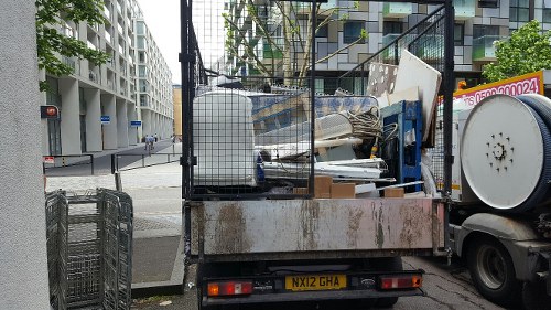 Business waste removal services in Marylebone